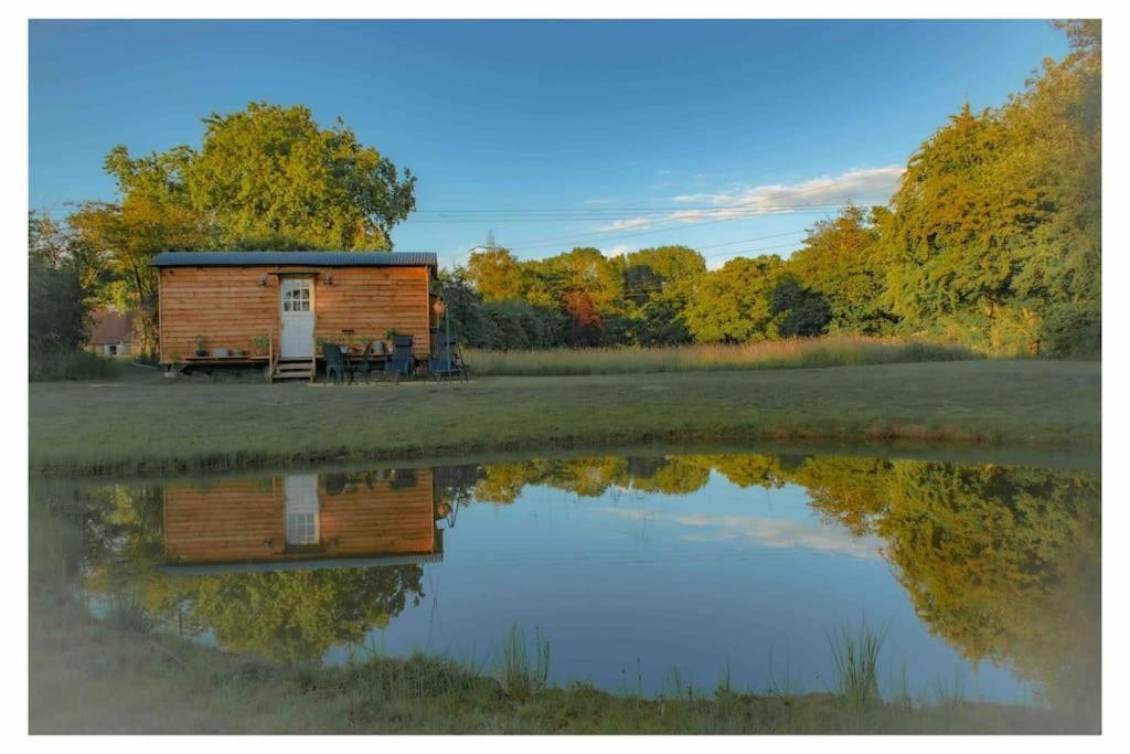 Mountbatten Shepherds Hut & Buckhurst Shepherds Hut Ashford  Bagian luar foto